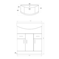 LANZA-850-BASINUNIT-GWTE_LINEDRAWING_001