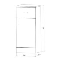 LANZA-DRAWERUNIT-GWTE_LINEDRAWING_001