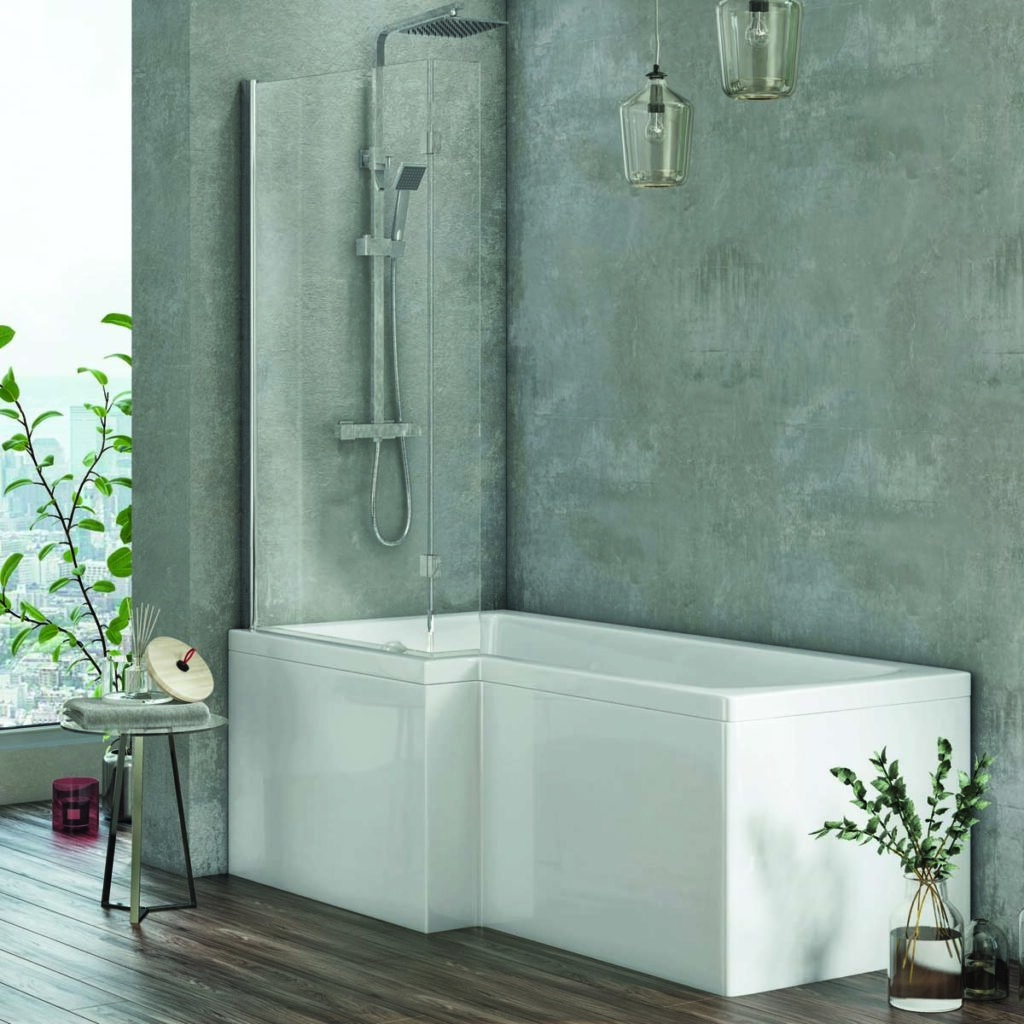 Shower Bath End Panel Scudo Bathrooms